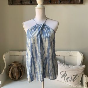 Women’s pants store blue tank top size L